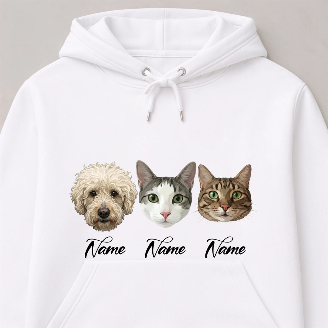 Higher Blanks - Hoodie -White