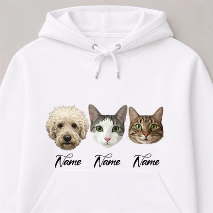 Higher Blanks - Hoodie -White