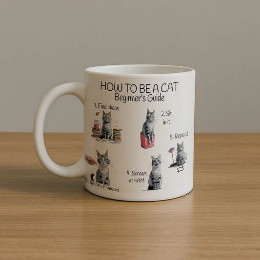 How to be a Cat - Tasse