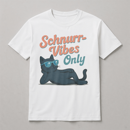 Schnurrvibes Only - Premium T-Shirt
