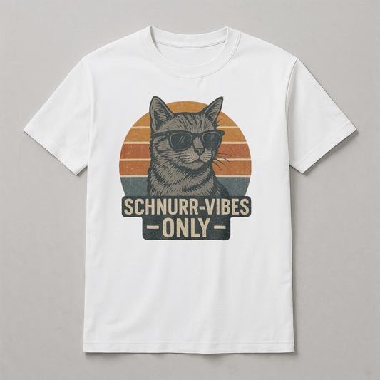 T-Shirt - Schnurr-Vibes Only